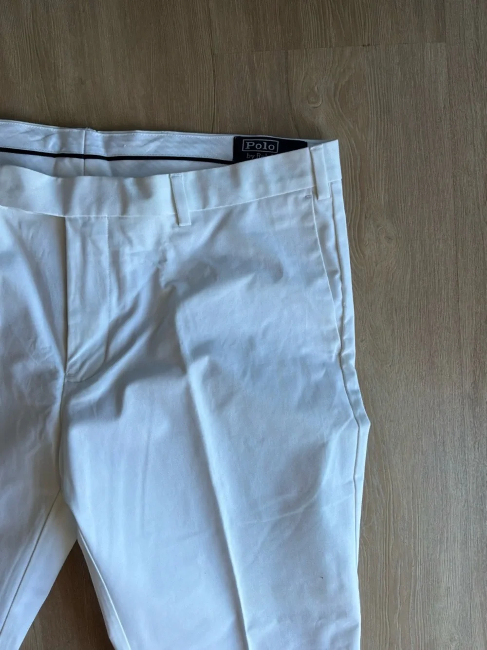 Polo Ralph Lauren Stretch Classic Fit White Chino Pants Mens 38/28